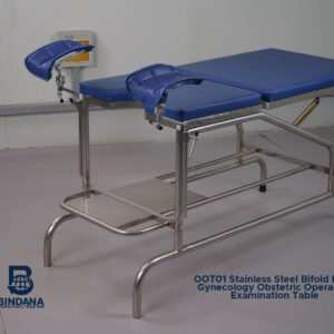 00T01 Stainless Steel Bifold Plate Gynecology Obstetric Operating Examination Table