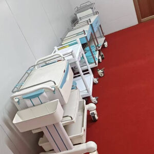 MT Hot Sale Medical ABS Emergency Room Treatment Medicine Trolly Crash Cart