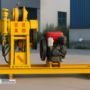 Borehole drilling machine