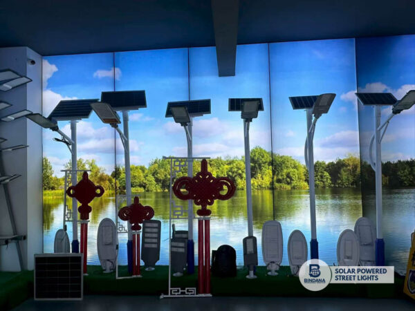 Solar Powered Street Lights