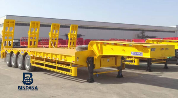 4 axles lowbed