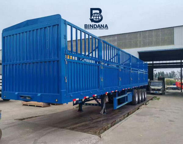 4 Axle Low Fence Trailer