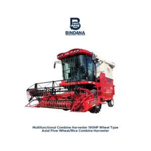 Multifunctional Combine Harvestor 190HP for Wheat and Rice