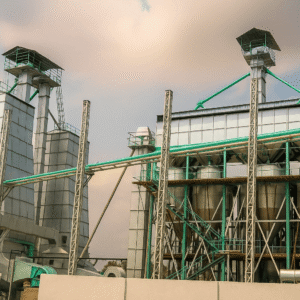 Automatic Full Set Rice Milling Plant